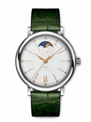 IWC Portofino Automatic Moon Phase 37 Stainless Steel / Silver IW4590-13 (IW459013)